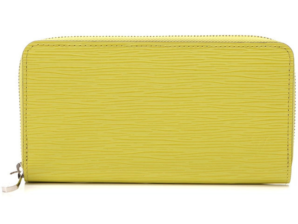 Louis Vuitton Epi Zippy Wallet Jaune Cedrat